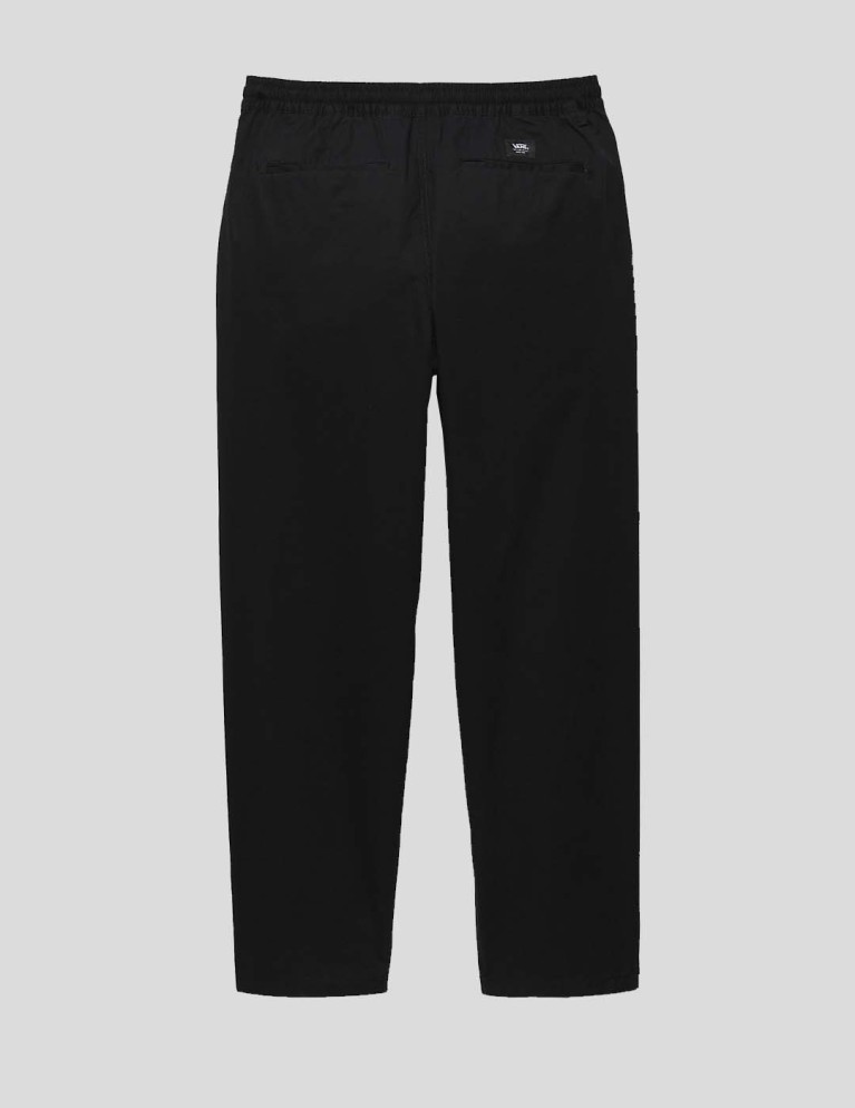Pantalon VANS range baggy tapered elastic waist pant black
